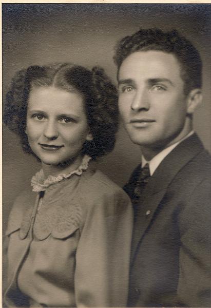 Charles and Carol.jpg - Charles Edward Turner (1923-1970) and wife, Carol Fern Cooper Turner.